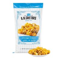 G.H. Cretors  Popcorn Sweet &amp; Salty Chicago Mix 737g ป๊อปคอร์น รสชีส คาราเมล  Cheese Caramel นำเข้าจากอเมริกา