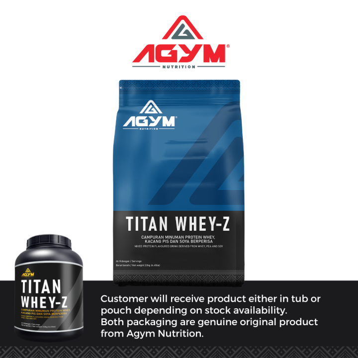 Titan Whey Protein Blend 2kg (66 servings) BEST PRICE ORIGINAL AGYM