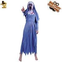 Adult female money terror Halloween blood zombies nun party clothing female ghost festival zombies nun clothing