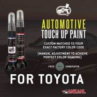 （Kvs auto parts）KVS อะไหล่รถยนต์สีปรุงแต่งสำหรับ TOYOTA,คอนซีลเลอร์แบบแท่งขูด040 211 1G3 W09 218 R71 8X2 070 058 6W4ทัชสกรีน