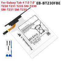 แท็บเล็ตแบตเตอรี่ EB-BT230FBE สำหรับ Samsung Galaxy Tab 4 7.0 7.0 "T230 T231 T235 SM-T230 SM-T235แบตเตอรี่4000มิลลิแอมป์ชั่วโมงฟรีเครื่องมือ