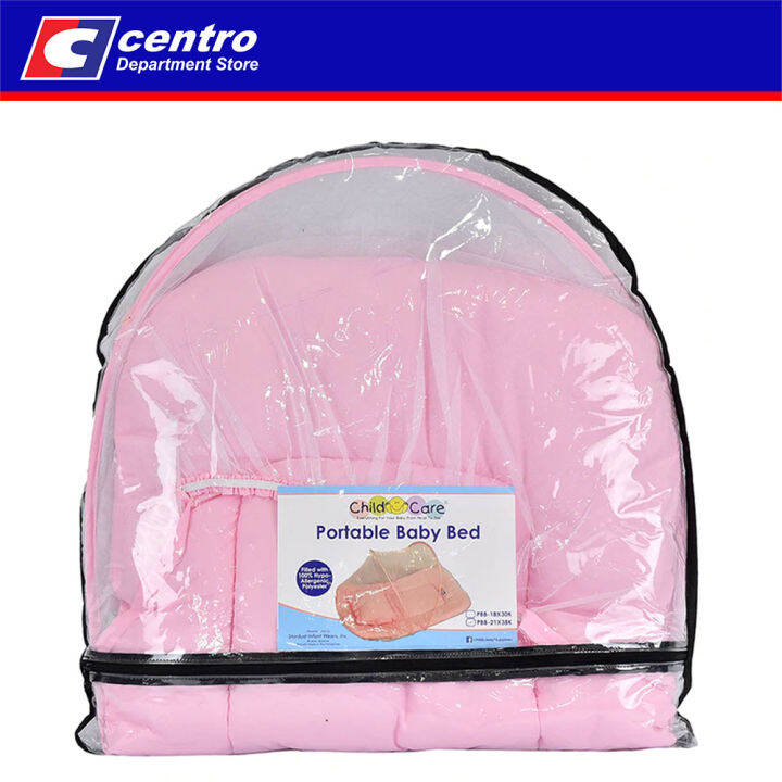 CENTRO CHLDCRE PORTABLE BABY BED PINK Lazada PH