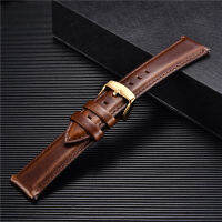 Quick Release Straps Men Women Genuine Leather Watchbands 18mm 20mm 22mm Smart Watch Band Watch Accessories Cases Cases