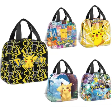 Pokemon Pikachu Children's Insulated Lunch Bags Portable High