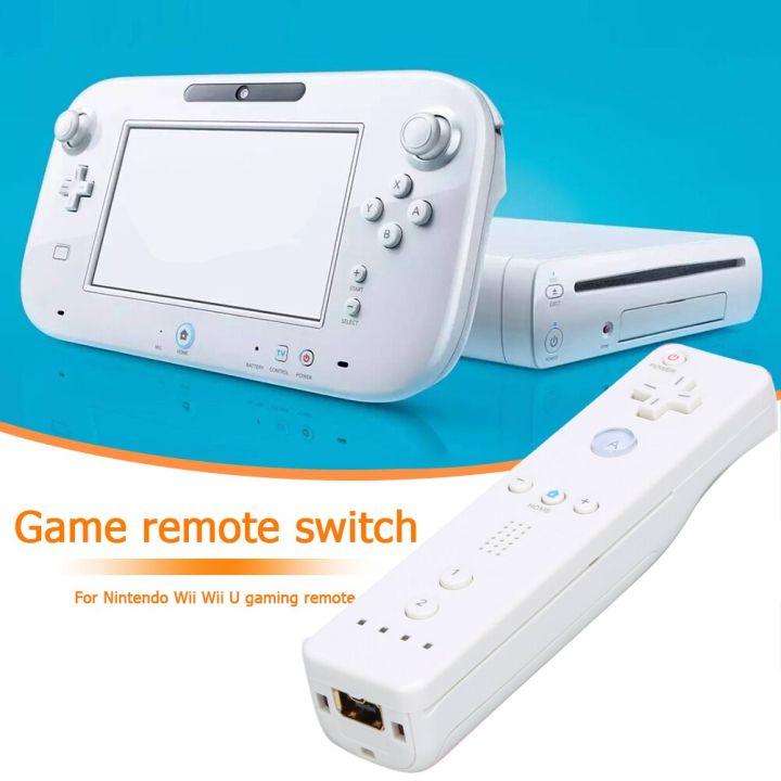 แป้นจอยสติ๊กจอยควบคุมเกมระยะไกลไร้สายสำหรับ-nintendo-wii-สำหรับ-wii-u-ตัวควบคุมวิดีโอเกมอุปกรณ์เกม