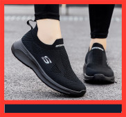 Skechers_GO WALK 5-giày nữ giày thể thao Giày thể thao nữ Đôi giầy đen