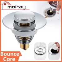 Universal Stainless Steel Basin Pop-Up Bounce Core Basin Drain Filter Hair Catcher Sink Strainer Bathtub Stopper Bathroom Tools Traps Drains