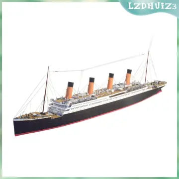 Mô Hình Tàu Thuỷ RMS Titanic  Trưng Bày Sang Trọng  Gỗ Tự Nhiên  Thân  80cm Showroom Tàu Thuyền Mô Hình Quà Tặng Gỗ Mỹ Nghệ