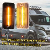 Flashing Dynamic Lamp LED Side Marker Light For Iveco Daily Fiat Ducato Citroen Relay Peugeot Boxer Renault Volvo MAN DAF Jeep