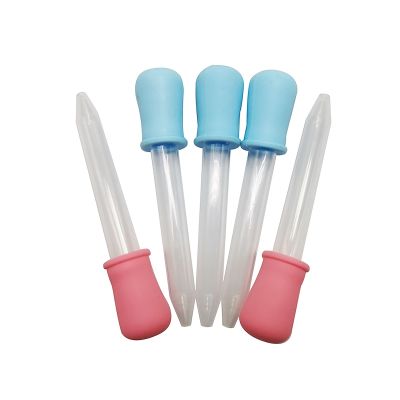 【YF】▼✔  5ml Experimental plastic dropper pipette school laboratory experimental supplies baby medicine feeding device anti-choke