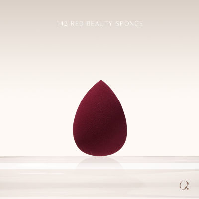 QOOCOS 142Red Beauty Sponge ฟองน้ำแต่งหน้า รูปทรงไข่ รุ่นพิเศษ