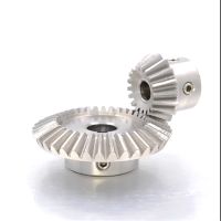 ▼ 1:2 Stainless Steel Bevel Spur Gear 1M 20T-40T 1.5M 18T-36T 90-Degree Steering SUS304 Straight Bevel Gear