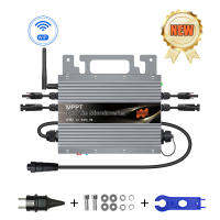 800W Grid Tie Micro Inverter MPPT IP67ในตัว WiFi สำหรับแผงโซลาร์เซลล์20-60VDC และตาราง80-260VAC พร้อมปลั๊ก EU ฟรีจัดส่งจาก EU