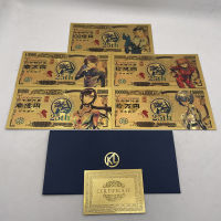 We Have More Manga Cards Japanese Anime EVA Girls 10000 Yen Gold Banknotes for Souvenir Gifts and Collection
