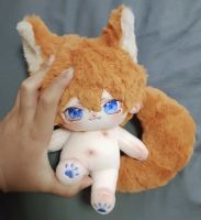 Anime Genshin Impact Tartaglia 20Cm Cosplay Cute Plush Stuffed Doll Body DIY Dress UP Cartoon Plushie Pillow Fans Gifts