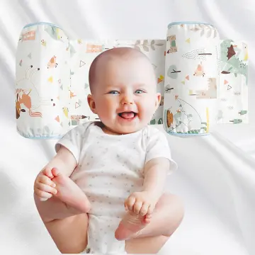 Infant side outlet sleep positioner