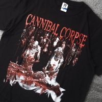 เสื้อยืด ลาย Cannibal CORPSE BUTCHERED AT BIRTH | เสื้อเชิ้ตโลหะ | เสื้อยืด พิมพ์ลายดนตรี | เสื้อยืด พิมพ์ลายวงดนตรี | เสื้อเชิ้ต ขนาดใหญ่