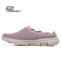 Skechers Gowalk 5 Womens Casual Shoes รองเท้าลำลองผู้หญิงขั้นตอนเดียวตาข่ายกันกระแทกรองเท้าผู้หญิงรองเท้าแตะครึ่งขั้นตอนเดียวผู้หญิง -124023