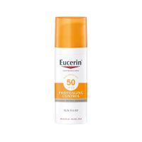 EUCERIN Sun Fluid Photoaging Control ยูเซอริน ซัน โฟโต้ เอจจิ้ง ครีมกันแดด ลดริ้วรอย SPF50 50ml