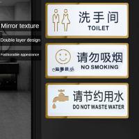 ◐▧◘ Acrylic Changing Fitting Room Word Plate Sticker Custom Clothing Store Warm Reminder Signage Sign Company Department Door Number