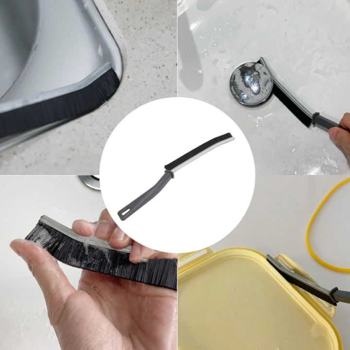 Durable Grout Cleaner Brush, Household Tile Joint Scrubber Stiff Bristle  Small Tile Grout Cleaning Brush for Shower Floor Line