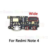 สายเคเบิ้ลยืดหยุ่นสำหรับชาร์จแท่นบอร์ดพอร์ตสำหรับ Redmi 4 4a Pcb Xiaomi Redmi Note 4ขั้วต่อ Usb 4x Pro Prime Global