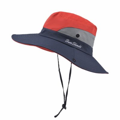 แม่-เด็กใส่ได้ทั้งชายและหญิงหมวกชาวประมงกันแดดพับได้สำหรับฤดูร้อนครีมกันแดดชายหาดเดินทางลำลองปีกกว้าง V14หมวกป้องกันแสงยูวี