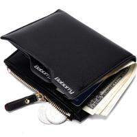 【CC】 Wallet Men Bifold credit Card Holder Blocking Short Purse Portemonnee Male