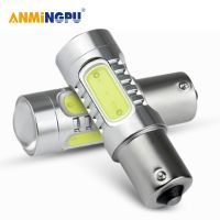 ANMINGPU 2x Signal Lamp COB P21W Canbus 1156 Led Ba15s Bau15s Py21w 5SMD Bay15d Led 1157 P21/5w Reverse Lamp Turn Signal Lamp