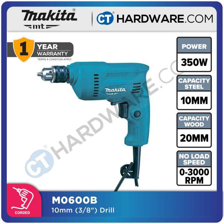 Makita M0600B Drill 10mm MT-Series | Lazada