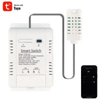 Tuya Smart WiFi Switch 3000W 16A White Plastic 94x57x32mm