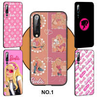 Casing หรับ OPPO A91 F15 A81 A92 A72 A52 A93 A94 Reno 2 2Z 2F 3 4 5 5K 6 4Z 6Z Lite Pro Plus A92S ni17 Barbie pattern Pattern Phone เคสโทรศัพท์