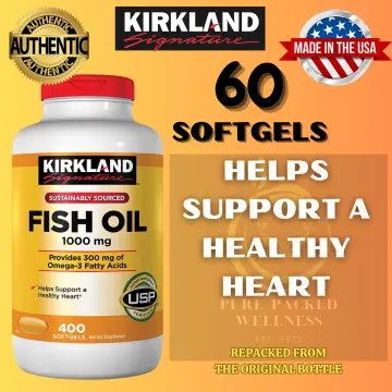 Kirkland fish oil online 400 softgels