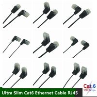 Cat6 Ethernet Cable RJ45 Right Angle UTP Network Cable Patch Cord 90 Degree Cat6a Lan Cables for Laptop Router RJ45