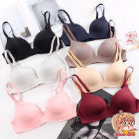 บราไร้โครง SOFT  BRA เสื้อชั้นใน​ ไร้โครง มีฟองดันทรงในตัว ผ้านุ่มใส่สบาย งานสวยเนียนเฉียบ #เรียบ E01