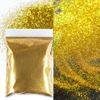 50g Gold Silver Nails Art Glitter ผงสี Fine Pigment อุปกรณ์แต่งเล็บอุปกรณ์ระดับมืออาชีพสำหรับเจลเล็บ-Yeors