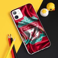 Transparent Case For iPhone X XS 12 Pro Max MZD111 Liverpool Logo