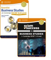 ใหม่หนังสืออังกฤษ Essential Business Studies for Cambridge IGCSE® &amp; O Level: Student Book &amp; Exam Success Guide Pack (Essential Business Studies for Cambridge Igcse® &amp; O Level)