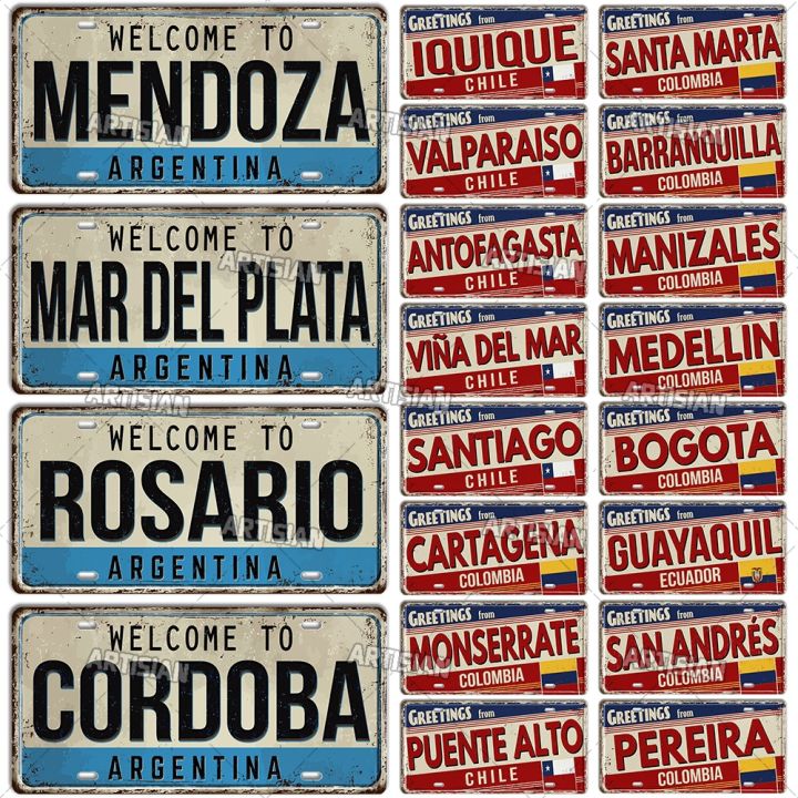 yf-artisian-argentina-ecuador-chile-colombia-license-plate-landmark-metal-sign-state-car-wall