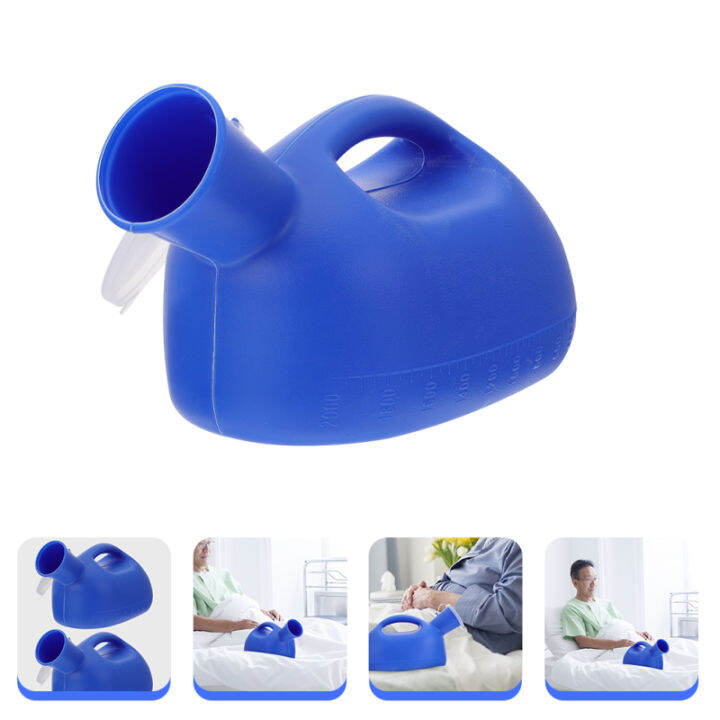 【Ready Stock】Portable Urinal Bottle 2000ml Spill Proof Urine Jar