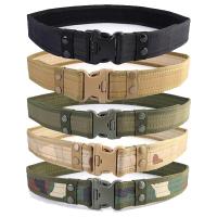 【YF】 New Combat Canvas Duty Sport With Plastic Buckle Adjustable Outdoor Waistband