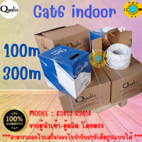 สินค้าราคาโรงงาน ส่งไว 63413-63414  Cat6 indoor 100m และ 300 m  CCA 0.6Sq.mm.