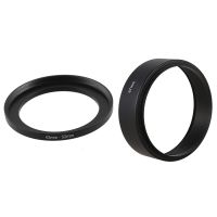 1 Pcs 43mm to 52mm Metal Step Up Filter Ring Adapter &amp; 1 Pcs 67mm Mount Standard Metal Lens Hood