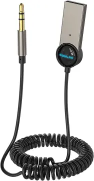 KUULAA Bluetooth Aux Adapter Dongle USB To 3.5mm Jack Car Audio Aux  Bluetooth 5.0 Handsfree