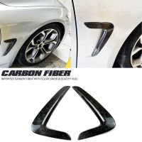 Car Side Wing Air Flow Fender Grille Intake Vent Trim Real Carbon Fiber for BMW F32 F33 F36 4-Series 2014-2020