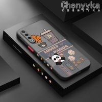 เคส Chenyyka สำหรับ Xiaomi A3 A3เคสบางลายการ์ตูนน่ารักดีไซน์ใหม่แพนด้าเคสแข็งขอบซิลิโคนแบบนุ่มเคสกันกระแทกคลุมทั้งหมดเคสป้องกันเลนส์กล้อง