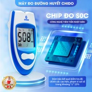 Máy đo đường huyết test thử tiểu đường Chido công nghệ Nhật Bản độ chính