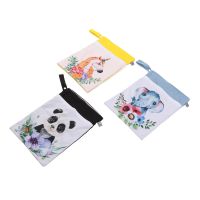 Wet Dry Bag Portable Waterproof Washable Reusable Cartoon Animal Pattern Baby Cloth Diaper Bag Cloth Diapers