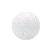 Còn Hàng Bóng Golf Trắng Acrylic Thảo Mộc Mài 1.7 Inch Nhựa Mini Hút Thuốc