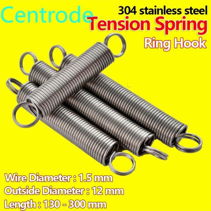 304-stainless-steel-ring-hook-tension-spring-pullback-spring-extension-coil-spring-wire-diameter-1-5mm-outer-diameter-12mm